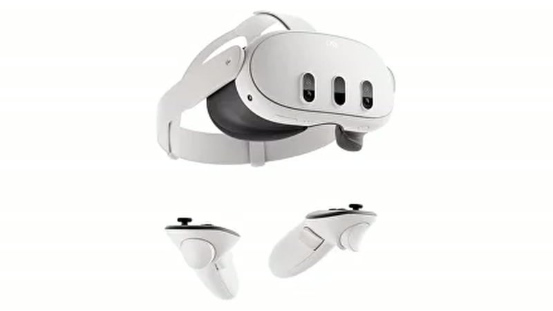 Meta Quest 3 VR headset rental for events and home use