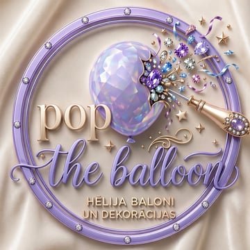 POP THE BALLOON LATVIA | HĒLIJA BALONI & FOTOZONAS RĪGĀ